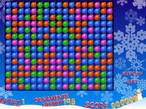 Игра Разбивание Новогодних Шаров (Christmas Crunch) — играть онлайн бесплатно (изображение №5)