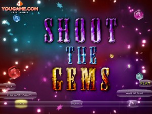 Игра Стрельба по Кристаллам (Shoot the Gems) — играть онлайн бесплатно (изображение №2)