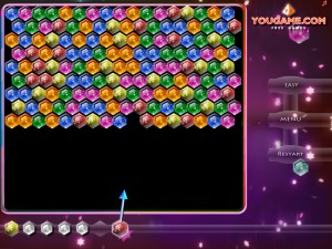 Игра Стрельба по Кристаллам (Shoot the Gems) — играть онлайн бесплатно (изображение №3)