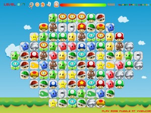 Игра Супер Марио Коннект (Super Mario Connect) — играть онлайн бесплатно (изображение №3)