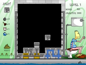Игра Туалетный Тетрис (Pootris Plumber) — играть онлайн бесплатно (изображение №2)