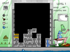 Игра Туалетный Тетрис (Pootris Plumber) — играть онлайн бесплатно (изображение №3)