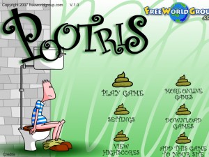 Игра Туалетный Тетрис (Pootris Plumber) — играть онлайн бесплатно (изображение №5)