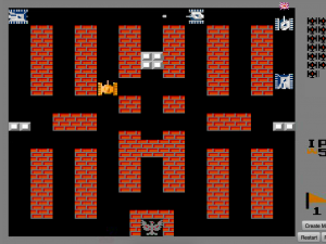 Игра Танчики: Батл Сити (Battle City) — играть онлайн бесплатно (изображение №2)