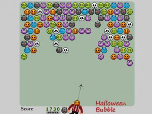 Игра Шарики на Хеллоуин (Halloween Bubble) — играть онлайн бесплатно (изображение №2)