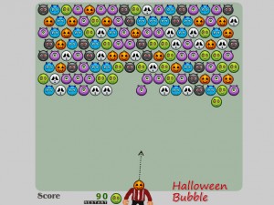 Игра Шарики на Хеллоуин (Halloween Bubble) — играть онлайн бесплатно (изображение №3)