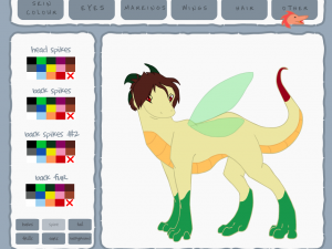 Игра Раскраска: Создай Дракона (Create a Dragon) — играть онлайн бесплатно (изображение №5)