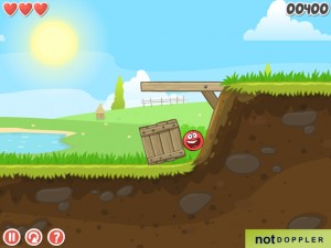 Игра Красный Шар 4 Часть 1 (Red Ball 4 Vol.1) — играть онлайн бесплатно (изображение №3)