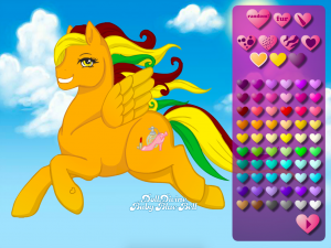 Игра Создай Свою Пони (Create Your Own Pony) — играть онлайн бесплатно (изображение №2)