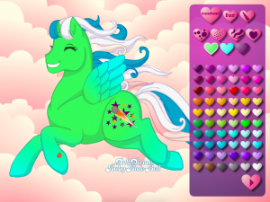 Игра Создай Свою Пони (Create Your Own Pony) — играть онлайн бесплатно (изображение №3)
