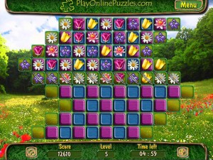 Игра Цветочная Головоломка (Flower Puzzle) — играть онлайн бесплатно (изображение №3)