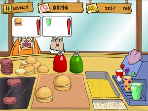 Игра Губка Боб Крабби Пэтти Дэш (Spongebob Krabby Patty Dash) — играть онлайн бесплатно (изображение №2)