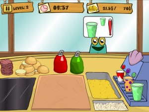 Игра Губка Боб Крабби Пэтти Дэш (Spongebob Krabby Patty Dash) — играть онлайн бесплатно (изображение №3)