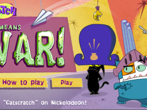 Игра Кошачьи Царапины - Это Война (Catscratch - This Means War) — играть онлайн бесплатно (изображение №3)