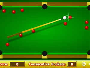 Игра Бильярд: Тренировка (Pool Practice) — играть онлайн бесплатно (изображение №3)