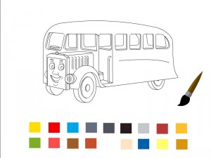 Игра Томас и его Друзья Раскраска (Thomas and Friends Coloring Page) — играть онлайн бесплатно (изображение №4)
