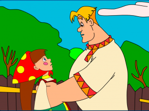 Игра Три Богатыря: Раскраска — играть онлайн бесплатно (изображение №3)