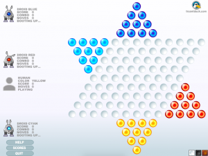 Игра Китайская Звезда: Шашки (Chinese Star: Checkers) — играть онлайн бесплатно (изображение №2)