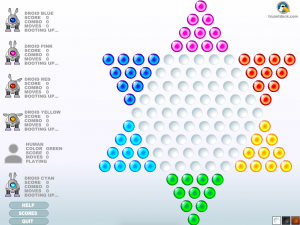 Игра Китайская Звезда: Шашки (Chinese Star: Checkers) — играть онлайн бесплатно (изображение №4)