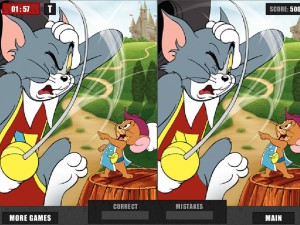 Игра Том и Джерри: Найди Отличия (Tom and Jerry: Differences) — играть онлайн бесплатно (изображение №2)