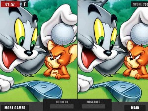Игра Том и Джерри: Найди Отличия (Tom and Jerry: Differences) — играть онлайн бесплатно (изображение №4)