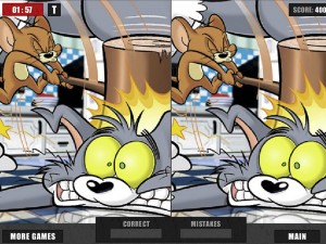 Игра Том и Джерри: Найди Отличия (Tom and Jerry: Differences) — играть онлайн бесплатно (изображение №5)