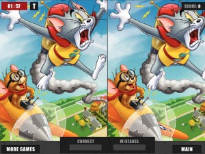 Игра Том и Джерри: Найди Отличия (Tom and Jerry: Differences) — играть онлайн бесплатно (изображение №8)