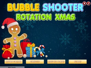Игра Рождественская Стрельба Шариками (Bubble Shooter Rotation Xmas) — играть онлайн бесплатно (изображение №4)