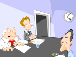 Игра Скучное Офисное Совещание (Bored Meeting) — играть онлайн бесплатно (изображение №4)