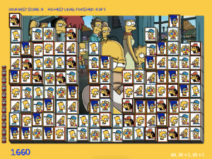 Игра Мозаика Симпсонов (Tiles of the Simpsons) — играть онлайн бесплатно (изображение №1)