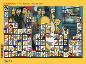 Игра Мозаика Симпсонов (Tiles of the Simpsons) — играть онлайн бесплатно (изображение №3)