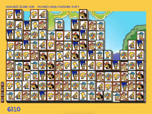 Игра Мозаика Симпсонов (Tiles of the Simpsons) — играть онлайн бесплатно (изображение №4)