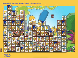 Игра Мозаика Симпсонов (Tiles of the Simpsons) — играть онлайн бесплатно (изображение №5)