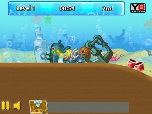 Игра Спанч Боб: Велогонка (Spongebob: Cycle Race) — играть онлайн бесплатно (изображение №5)