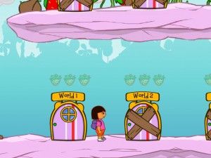 Игра Даша в Клубничном Мире (Dora Strawberry World) — играть онлайн бесплатно (изображение №4)