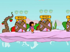 Игра Даша в Клубничном Мире (Dora Strawberry World) — играть онлайн бесплатно (изображение №6)