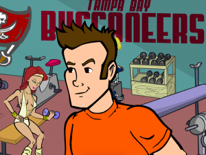 Игра Тренажёрный Зал (Booty Call) — играть онлайн бесплатно (изображение №2)