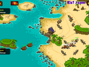 Игра Битва Викингов: Защита Золота  (Viking Warfare) — играть онлайн бесплатно (изображение №4)