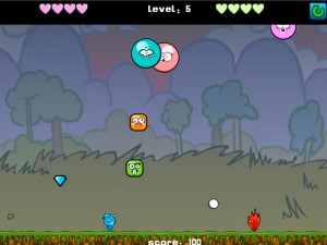 Игра Мальчик-огонь и Девочка-вода Против Инопланетянина (Fireboy Water Girl VS Alien) — играть онлайн бесплатно (изображение №3)