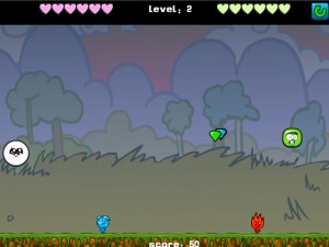 Игра Мальчик-огонь и Девочка-вода Против Инопланетянина (Fireboy Water Girl VS Alien) — играть онлайн бесплатно (изображение №7)