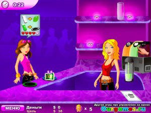 Игра Девушка Бармен (Cocktail Girl) — играть онлайн бесплатно (изображение №2)