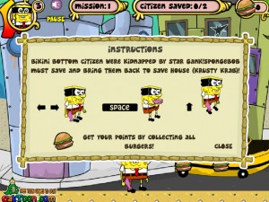 Игра Спанч Боб в маске (Sponge bob m-mask) — играть онлайн бесплатно (изображение №4)