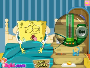 Игра Спанч-Боб: Операция на Сердце (Spongebob Heart Surgery) — играть онлайн бесплатно (изображение №3)