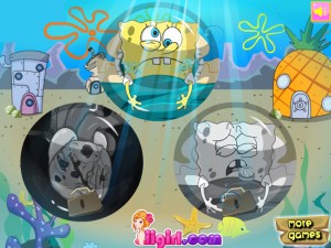 Игра Спанч-Боб: Операция на Сердце (Spongebob Heart Surgery) — играть онлайн бесплатно (изображение №4)