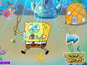 Игра Спанч-Боб: Операция на Сердце (Spongebob Heart Surgery) — играть онлайн бесплатно (изображение №5)