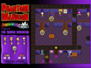 Игра Призрачный Особняк Глава 6: Подземелье Индиго (Phantom Mansion Chapter 6: The Indigo Dungeon) — играть онлайн бесплатно (изображение №6)