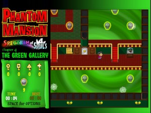 Игра Призрачный Особняк Глава 4: Зеленая Галерея (Phantom Mansion Chapter 4: The Green Gallery) — играть онлайн бесплатно (изображение №5)