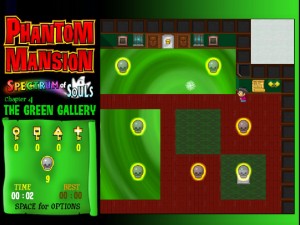 Игра Призрачный Особняк Глава 4: Зеленая Галерея (Phantom Mansion Chapter 4: The Green Gallery) — играть онлайн бесплатно (изображение №6)