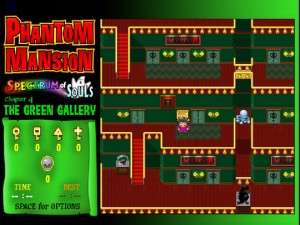 Игра Призрачный Особняк Глава 4: Зеленая Галерея (Phantom Mansion Chapter 4: The Green Gallery) — играть онлайн бесплатно (изображение №7)