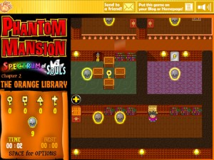 Игра Призрачный Особняк Глава 2: Оранжевая Библиотека (Phantom Mansion Chapter 2: The Orange Library) — играть онлайн бесплатно (изображение №10)